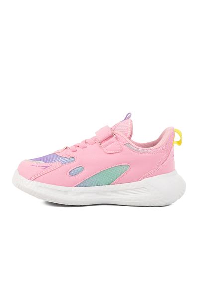 AYAKMOD Pink Velcro Mesh Girl's Sports Shoes 2480 F