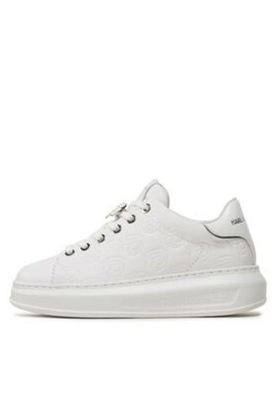 Karl Lagerfeld adidași pentru femei KL62523F albi