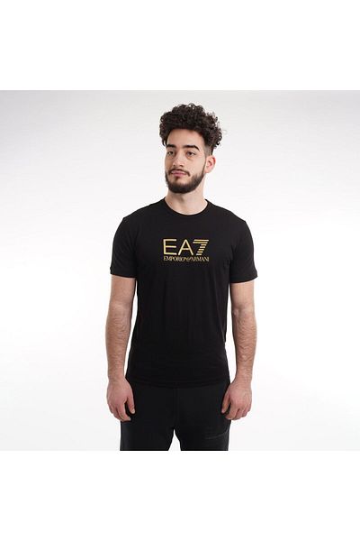 EA7 Emporio Armani EMPORIO ARMANI EA7 T-shirt for men TRAIN GOLD LABEL M TEE SS PIMA JS BIG LOGO.