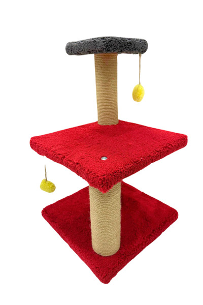 Komano Pontika Multi-Storey Kitten Scratching Post Colorful