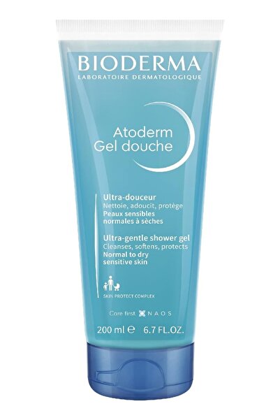 Bioderma Atoderm Shower Gel, Ultra-Gentle & Soap-Free, 200 ml