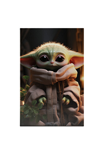 StoryGift Romania Tablou Canvas: Portret Yoda Tanar Războiul Stelelor Filme S...