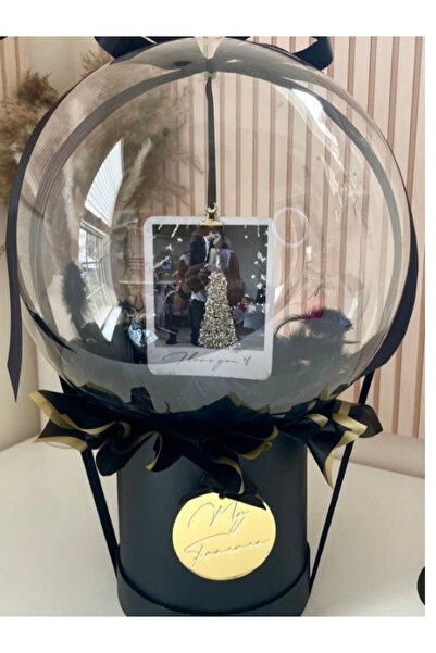 hepa butik balonlu hediye kutusu