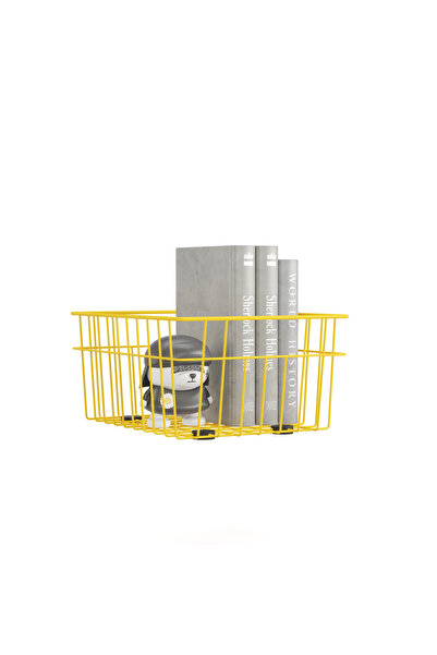 Furni24 Pera Sepet, Dolap içi Box, Tel Sepet, Aksesuar Box