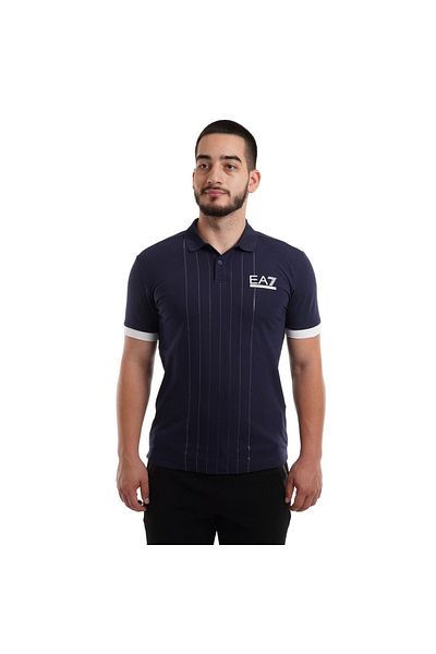 EA7 Emporio Armani Tricou polo EMPORIO ARMANI EA7 pentru barbati GOLF CLUB M POLO PQ ST STRIPES - 3DPF26PJ04Z01554 .