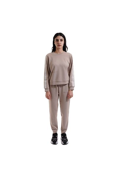 EA7 Emporio Armani EMPORIO ARMANI EA7 women's tracksuit NATURAL VENTUS7 W T-SUIT T-TOP - 7W000283AF12501U6155.