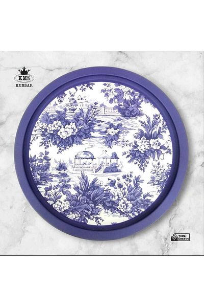 KMS Kumsar Metal Patterned Tray
