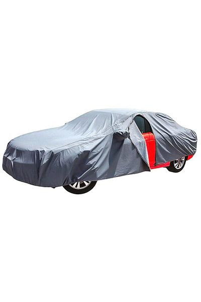 RO GROUP RoGroup 3-layer car tarpaulin, size M, gray