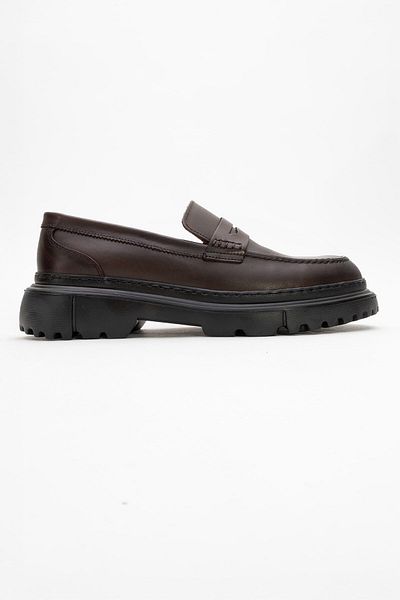 maximoda Piele autentică, talpă Eva, piele interioară exterioară, pantofi pentru bărbați cu talpă groasă