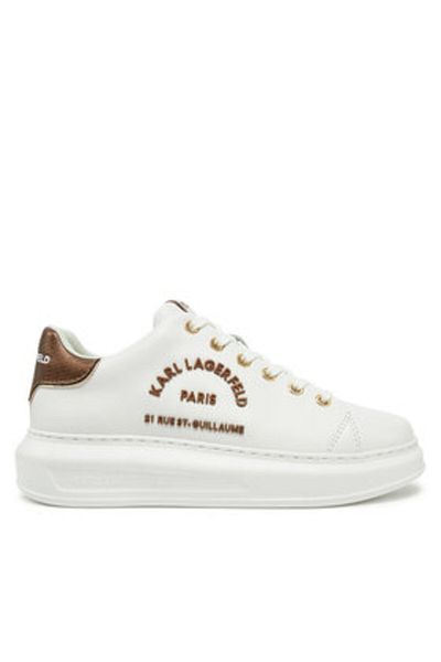 Karl Lagerfeld adidași pentru femei KL62539M albi