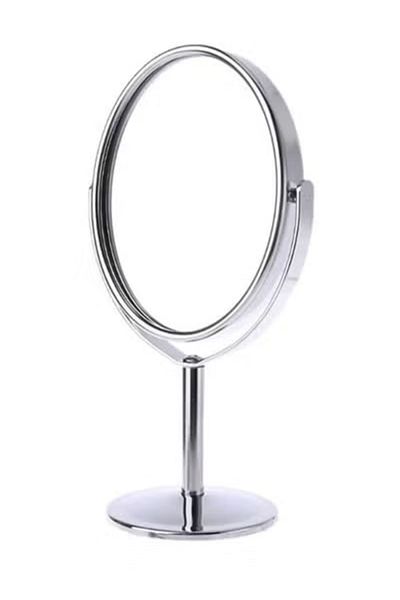 co arma Small double-sided mirror with a stand for decoration and makeup, 360-degree rotation
