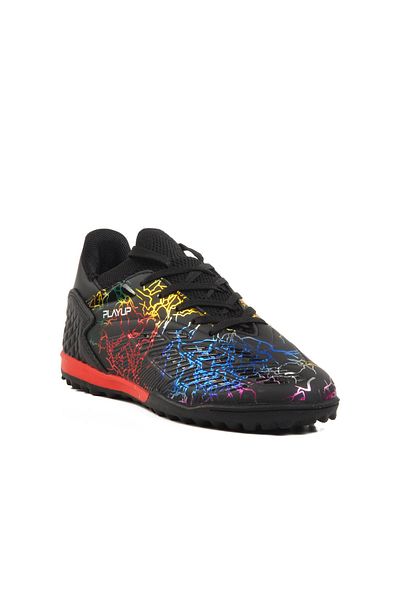 WALKWAY Halısaha Black Kids Astroturf Field Shoes Playup Fh-251-148
