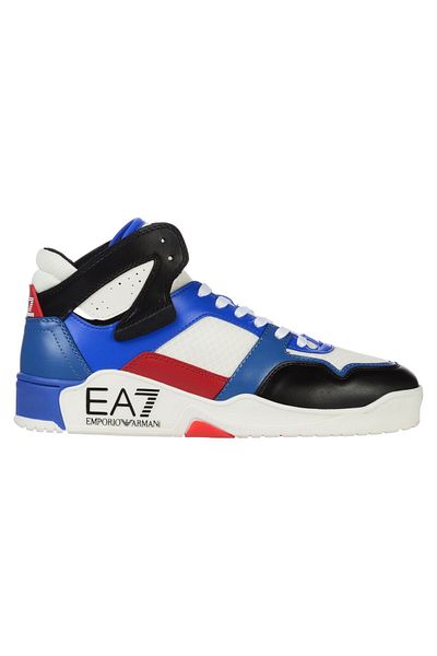 EA7 Emporio Armani EMPORIO ARMANI EA7 men's BASKET MID boots - X8Z039XK3310S494.