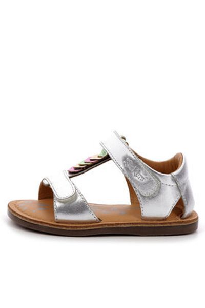 Kickers girls' sandals 960701-10-16 silver