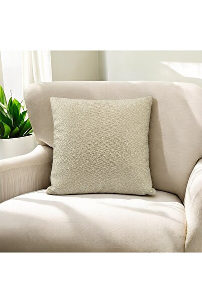 ASDİVA Teddy Görünümlü Kabartmalı Dekoratif Kırlent Kılıfı