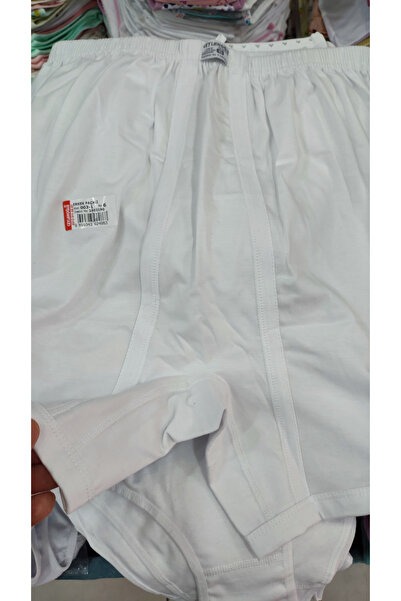 Ceylanoğlu Чоловічі 6-парельні органічні бавовняні труси-боксерки білого кольору з аргентинськими штанинами 003