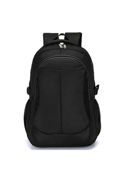 zola Rucsac adolescenti, 2 compartimente, buzunare si catarame laterale, negru, 48x31x15 cm, impermeabil