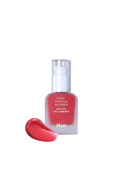 House of HUR House of Hur Moist Ampoule Blusher 02 Deep Plum 20 ml - róż w płynie, głęboka śliwka