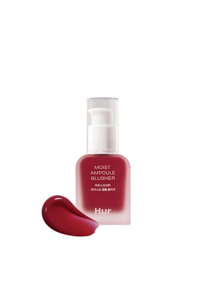 House of HUR Moist Ampoule Blusher 09 Ruby Red 20 ml - róż w płynie, rubinowa czerwień