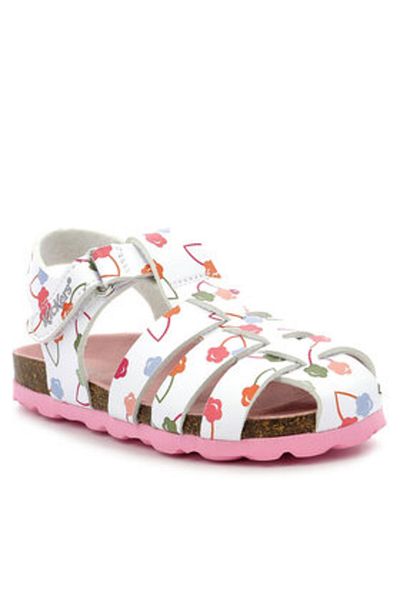 Kickers girls' sandals 961651-30-33 white
