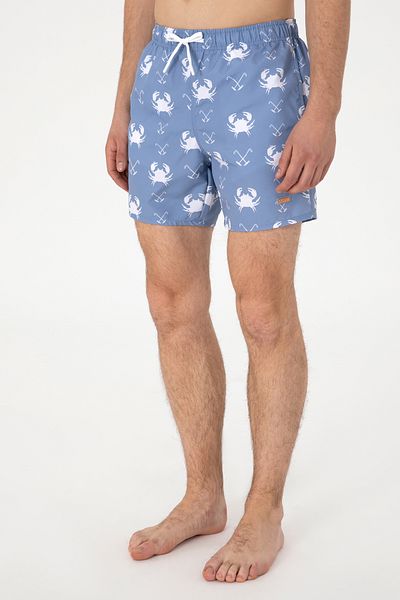 U.S. Polo Assn. Pantaloni scurți de baie albastru pentru bărbați 50299766-vr036