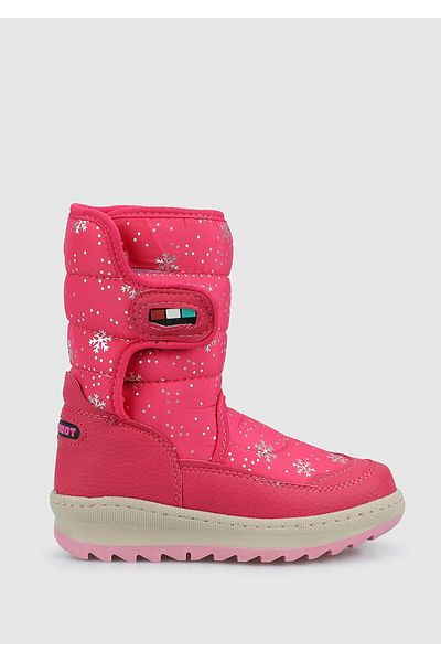 Kiddo Fuchsia Girl's Snow Boots