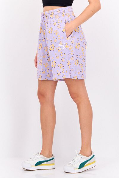 Puma Women Relaxed Fit Outdoor Shorts, Multicolor
