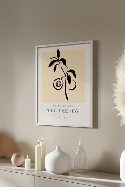 Basquiart Αφίσα της Σειράς Bohemian με λευκό πλαίσιο, Αριθμός Πίνακα: 129