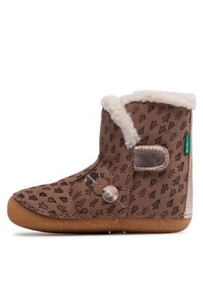 Kickers girls' boots KI-909740-10-12 natural