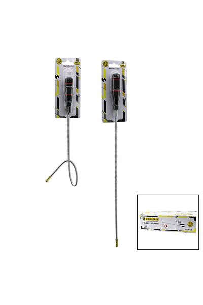 Ethab Ticaret Spring Magnet Stick Handle Unreachable Metal Pickup 44Cm+10Cm