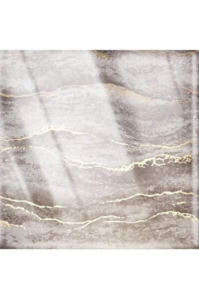 Naimeed Company Set de 6 panouri decorative autoadezive cu folie de aluminiu, suprafață acoperită 1,08 m², D7128, 60x30 cm