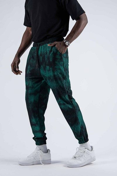 SUPERBLUE Ανδρικό Loose Casual Stretchy Άνετο Πράσινο Παντελόνι Jogger