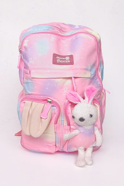 Ecrou Rabbit Backpack Pink 43X30X13