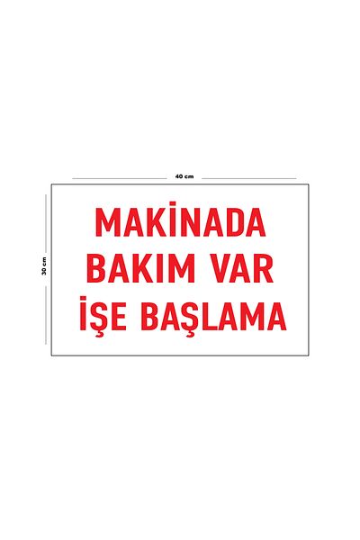 Lucena Maintenance Required in Metal Machinery Start-Up 30 cm X 40 cm A3 Size Warning Sign Directional Sign