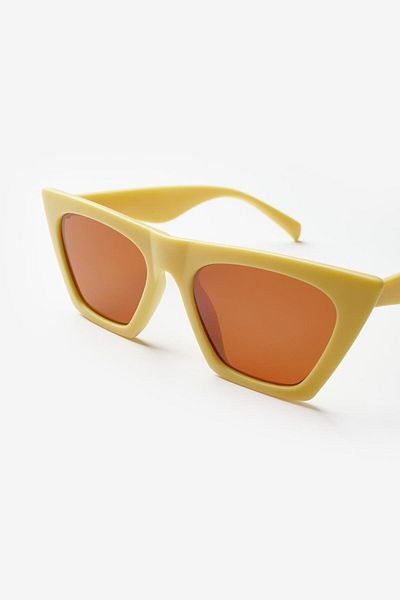 Le Mabelle Yellow Square Model Girl's Sunglasses