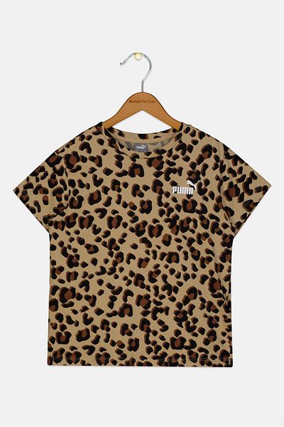 Puma Kids Girl Sportswear Fit Short Sleeves Outdoor T-shirt, Multicolor