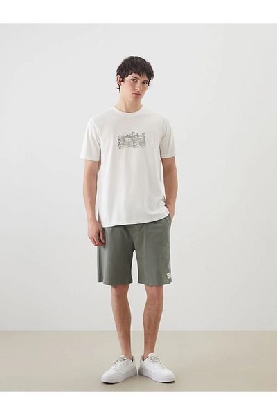 LC Waikiki Ανδρικό σορτς XSIDE Khaki Standard Fit