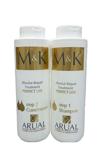 ARUAL Aroul Shampoo 400ml & Conditioner 400ml with Protein & Keratin for Dyed Hair