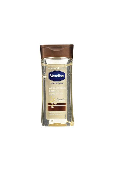 Vaseline زيت الجسم المتألق بالكاكاو - 200 مل