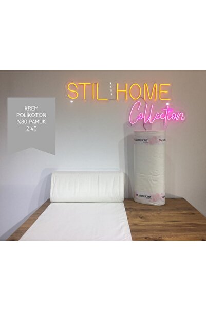 Gasel Home 1 TOP ( 30 Metre ) Nevresimlik Çarşaflık Metrelik Düz Renk Kumaş