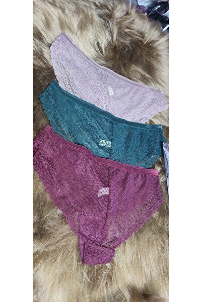 SATTENS Chiloți din dantelă din 3 piese