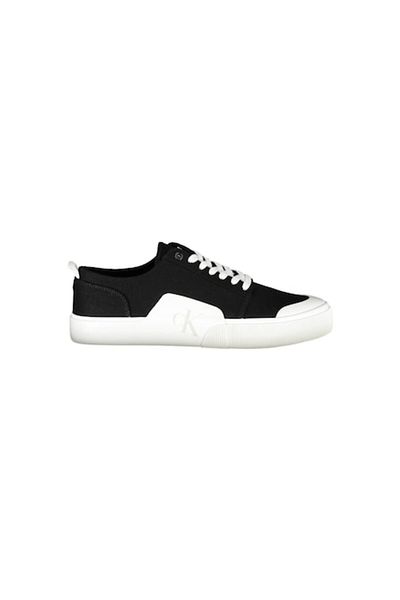 Calvin Klein Men's Sports Shoes CALVIN KLEIN, 80% Cotton, 20% Polyurethane, Black, Size 43 EU, YM0YM00598