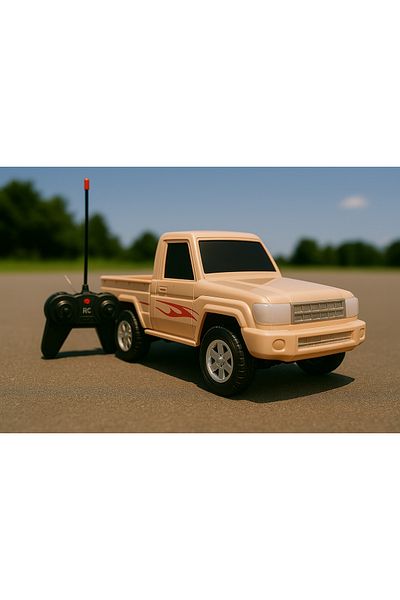 rexa Pickup Truck Shas With Rc Brown Remote Control For Boy Above 3 Years