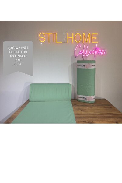 Gasel Home 1 غطاء لحاف علوي (30 متر) ملاءة سرير من القماش بلون سادة