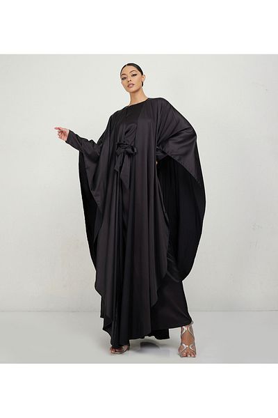 Rosette Abaya BLACK YULA