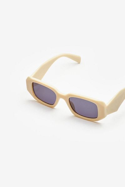 Le Mabelle Ecru Rectangular Children's Sunglasses