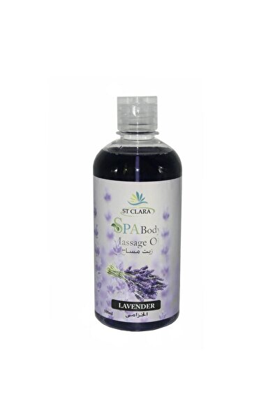 ST CLARA زيت مساج معطر ومنعم للجسم برائحة الخزامى من سانت كلارا