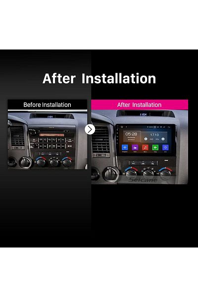 MNT Android screen for Toyota Sequoia 2008-2017 (RAM 2 - ROM 32) supports CarPlay & Android Auto / 1080p resolution