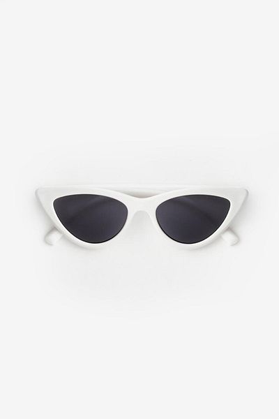 Le Mabelle White Cat Eye Kids Sunglasses