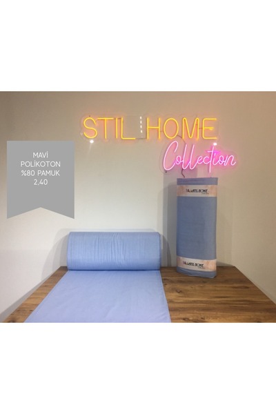 Gasel Home Nevresimlik Çarşaflık Metrelik Düz Renk Kumaş 100 x 240 CM